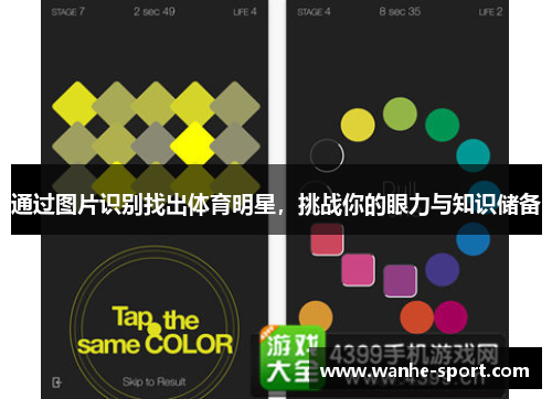 通过图片识别找出体育明星，挑战你的眼力与知识储备